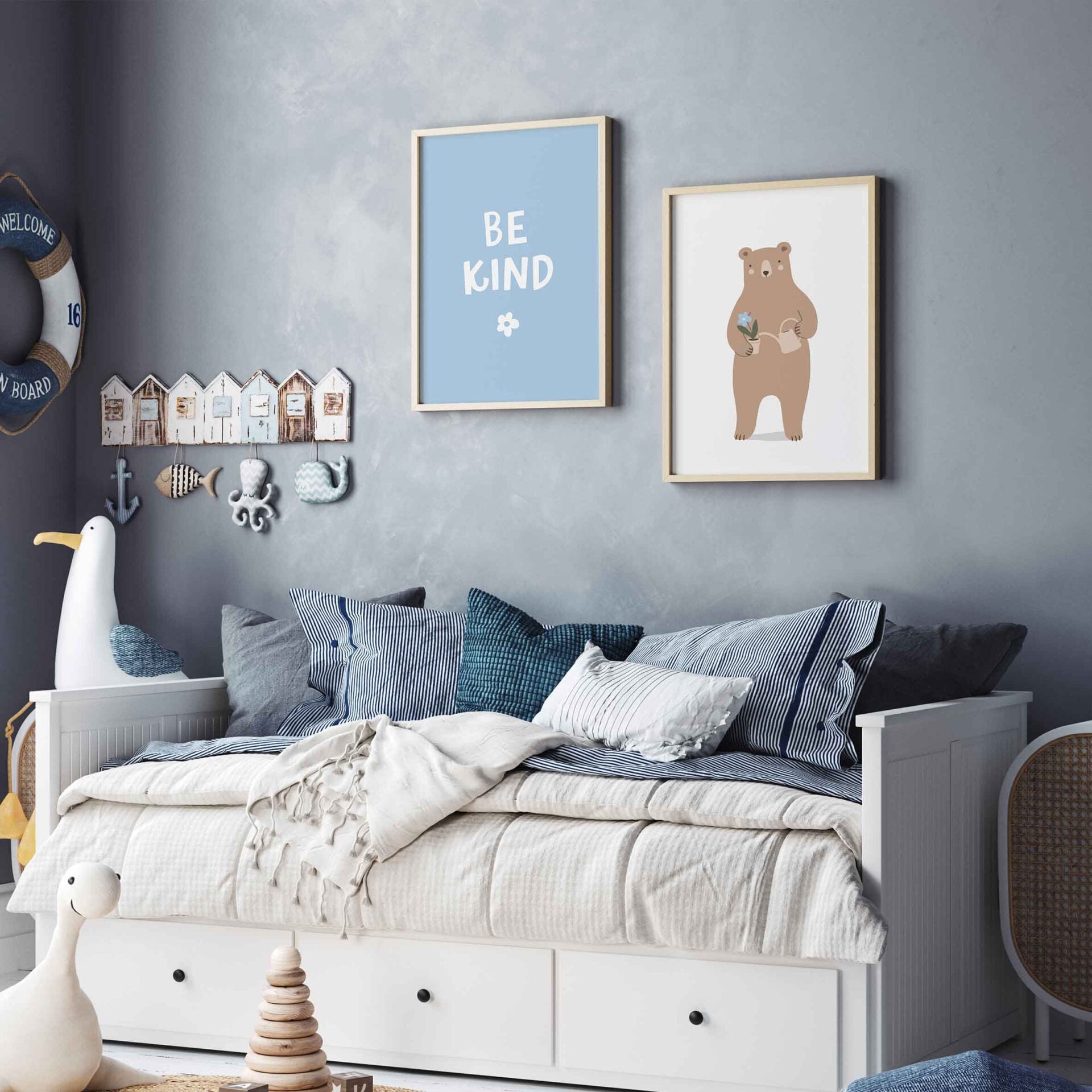 Be Kind Kids Wall Art