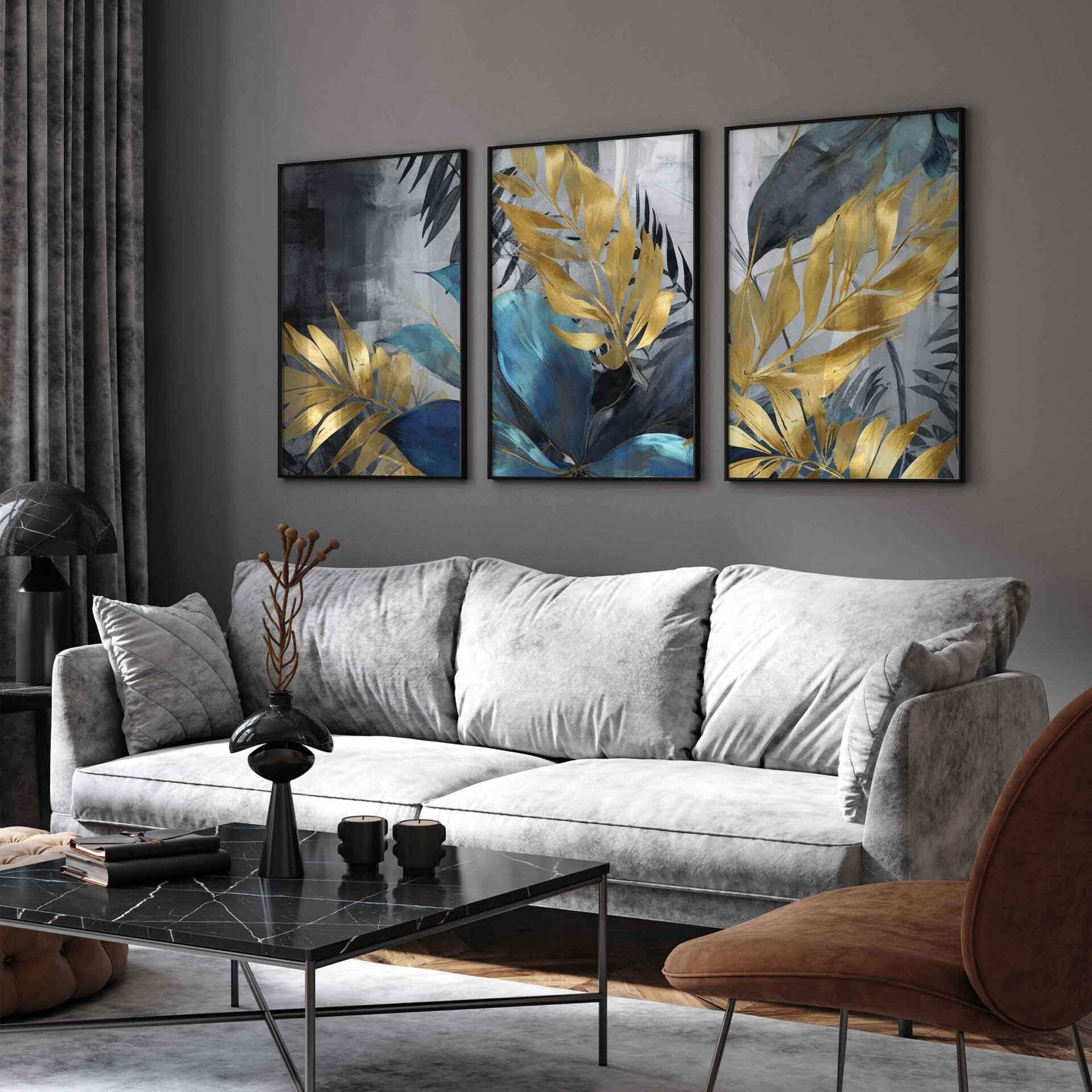 Luxurious Framed Canvas