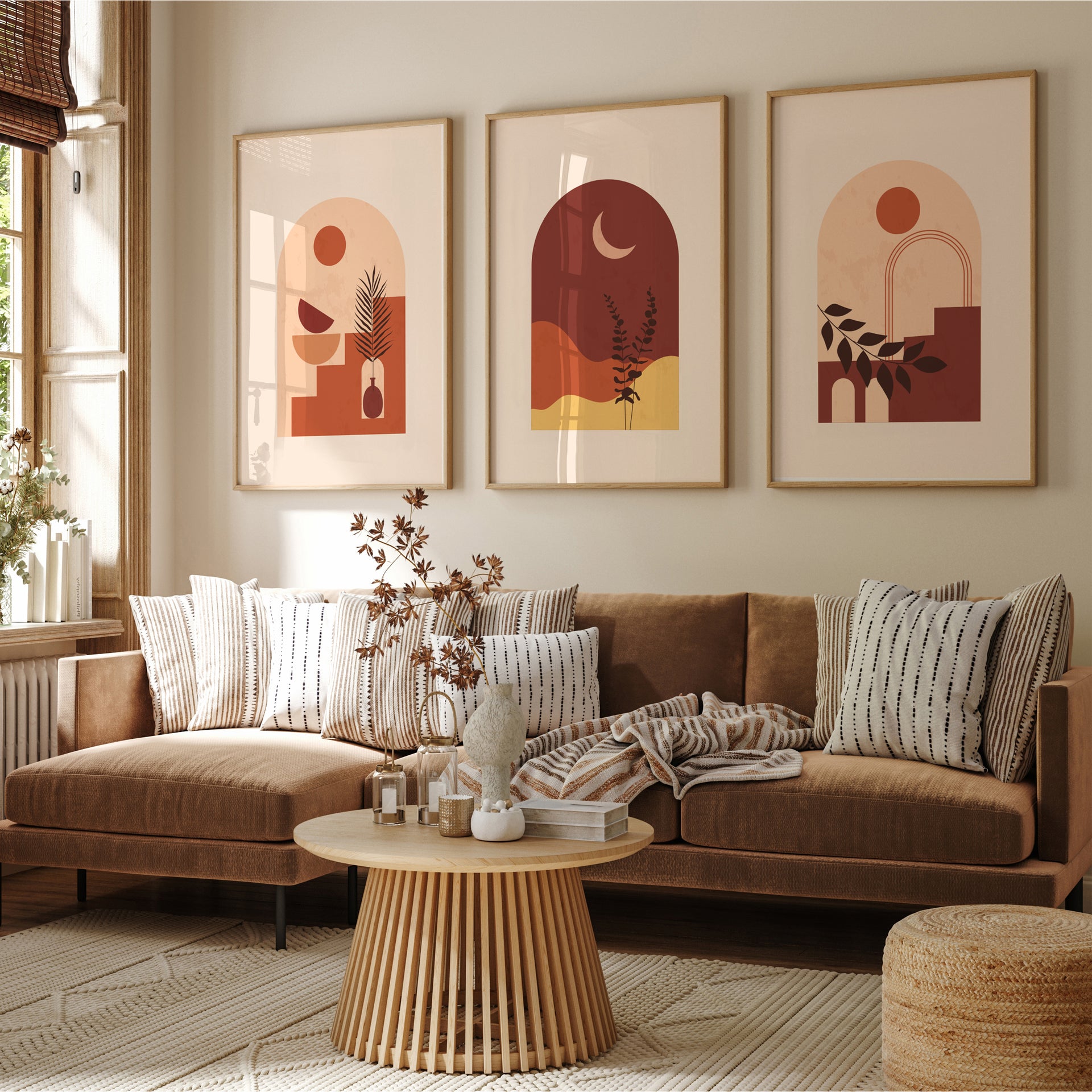 The Sunset Arches Wall Art