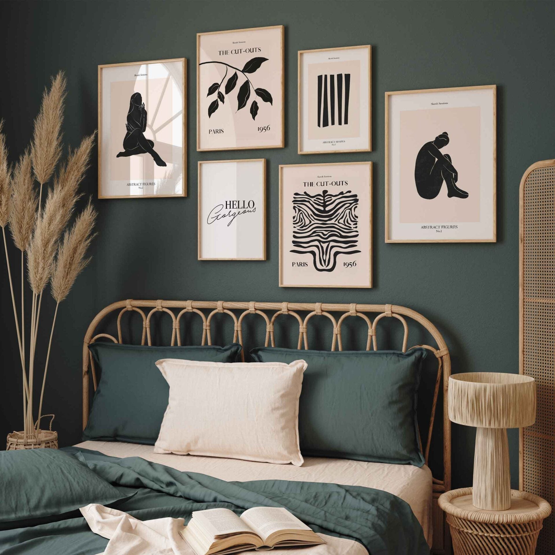 Abstract Matisse Art Set