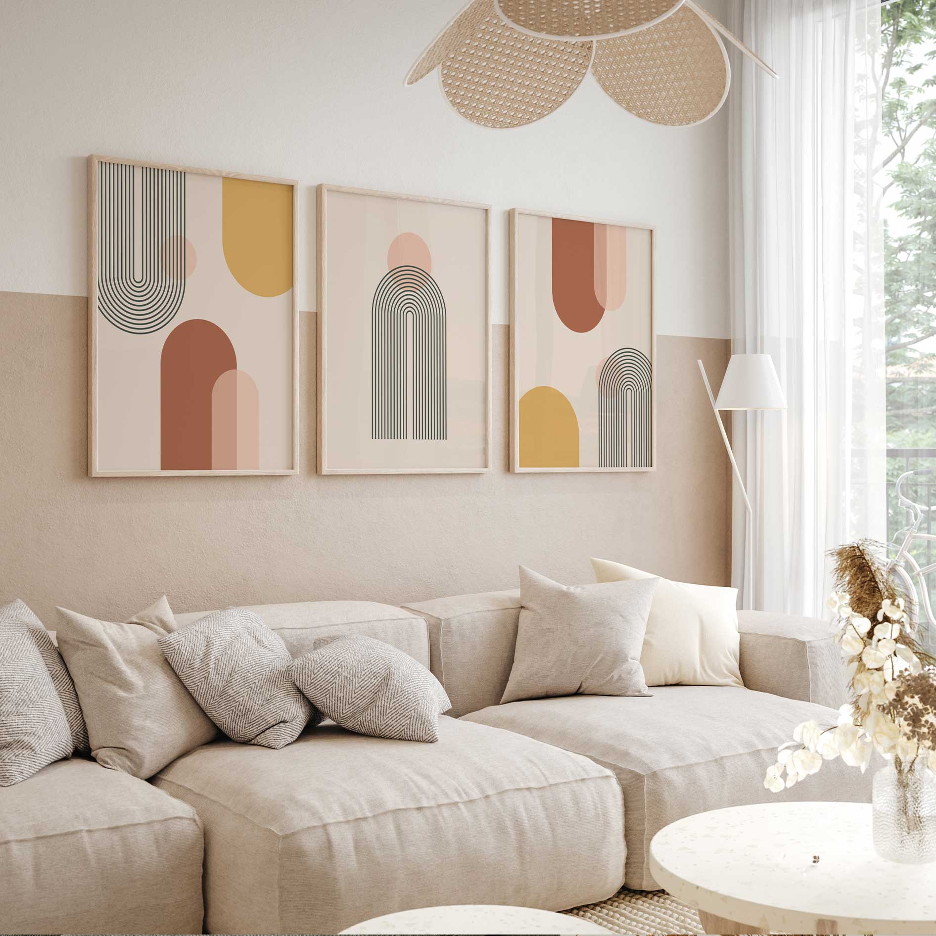 Mid Century Modern Wall Art