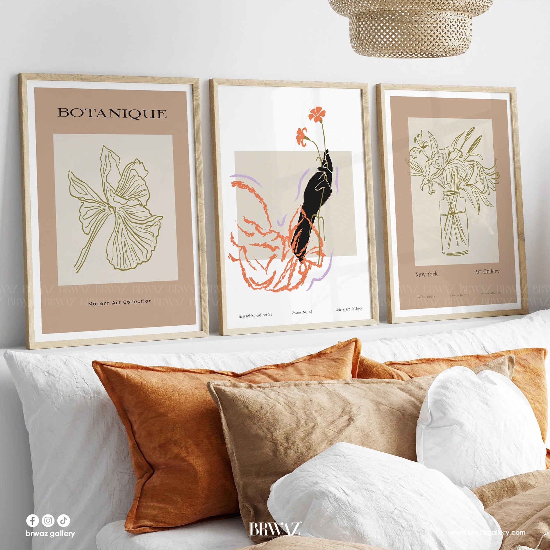 Botanique Art Trio Wall Art