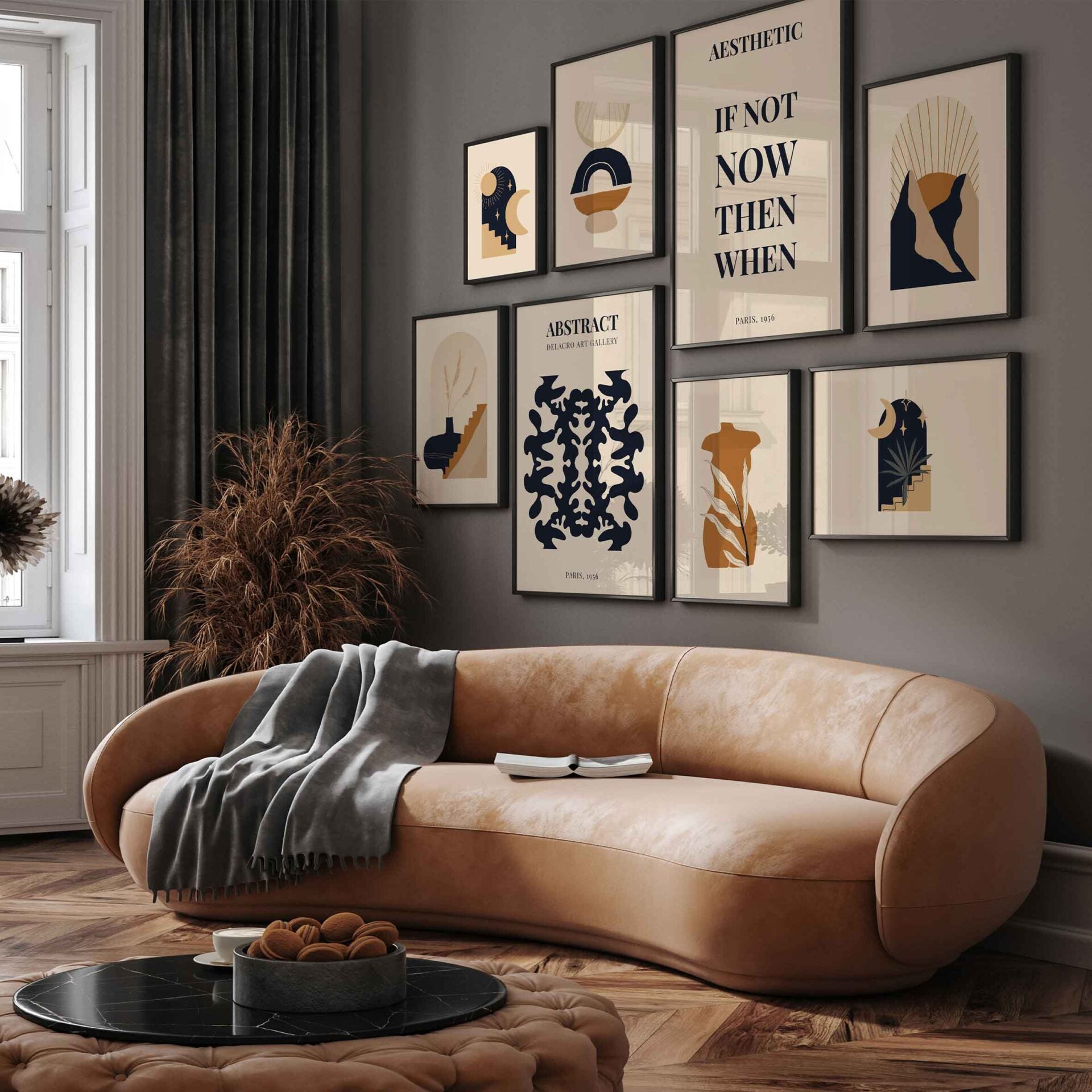 Abstract Delacro Art Gallery