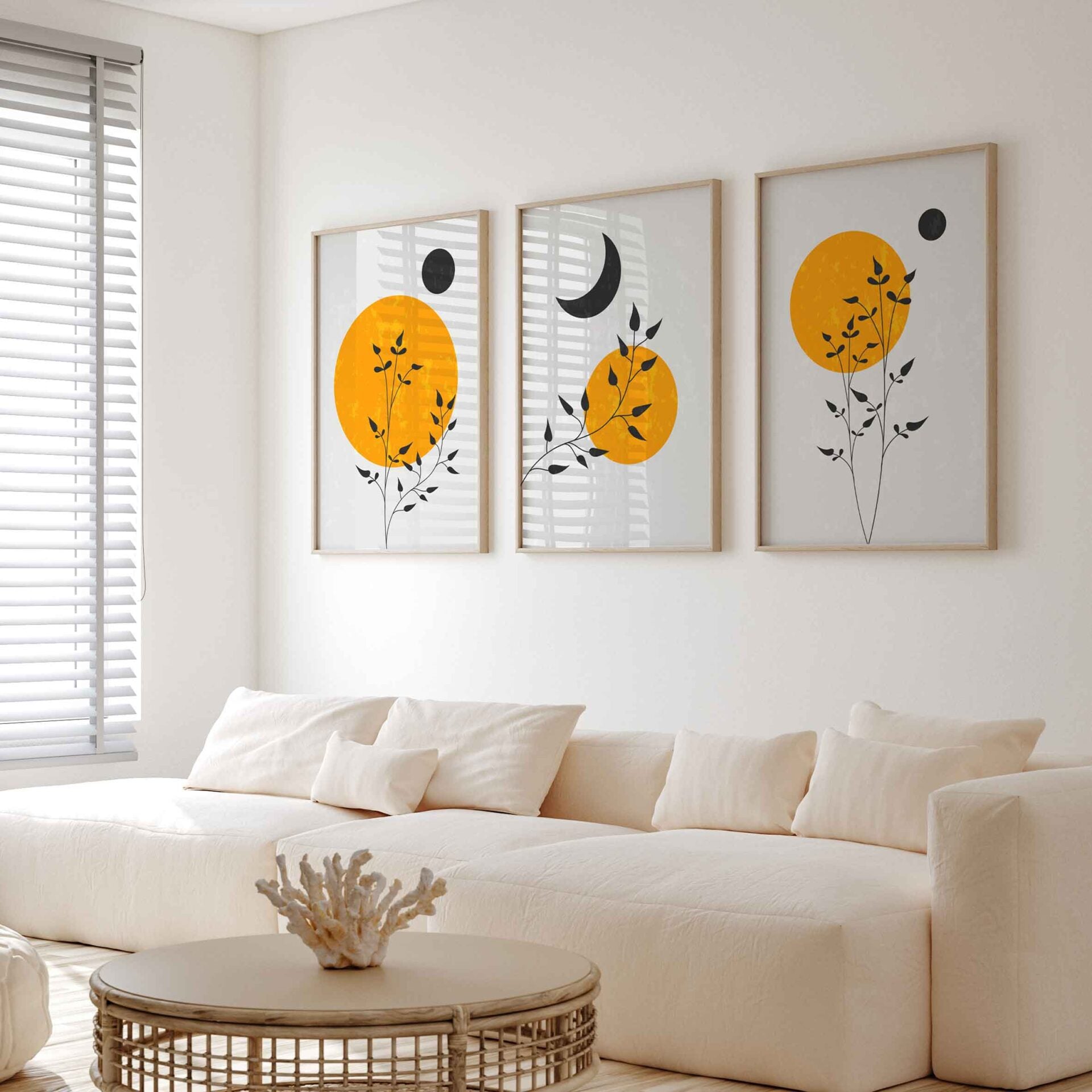 Mid Century Modern Art Wall