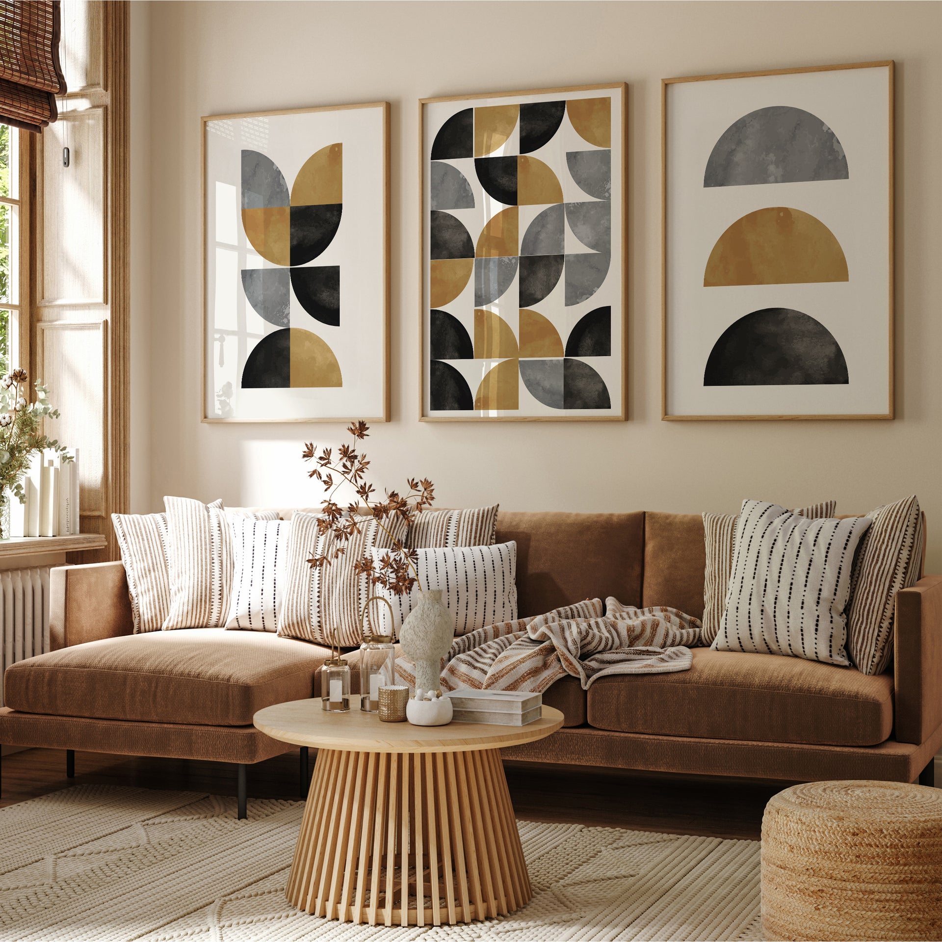 Modern Arches Trio Wall Art