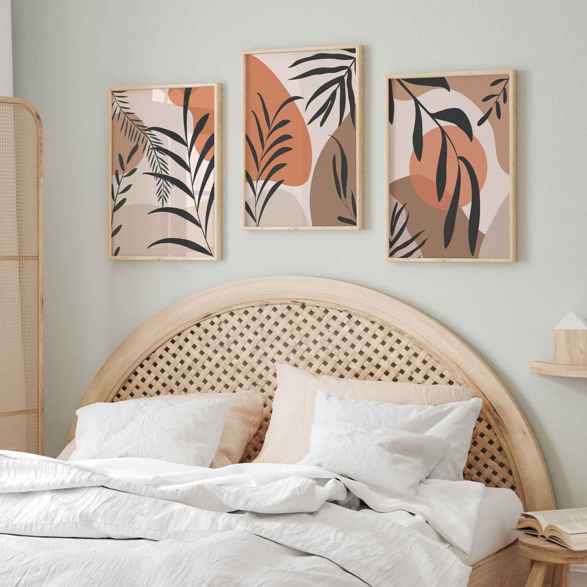 Abstract Plant Wall Art