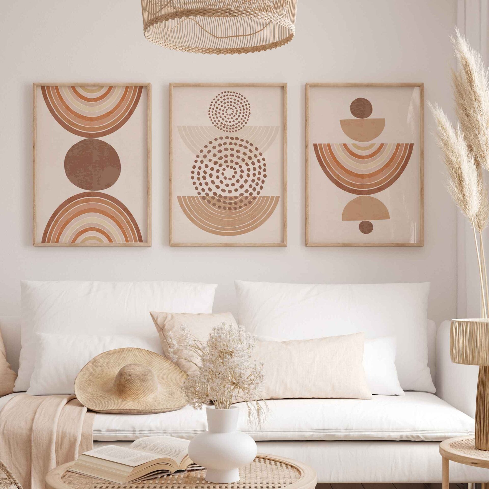Abstract Shapes Wall Art
