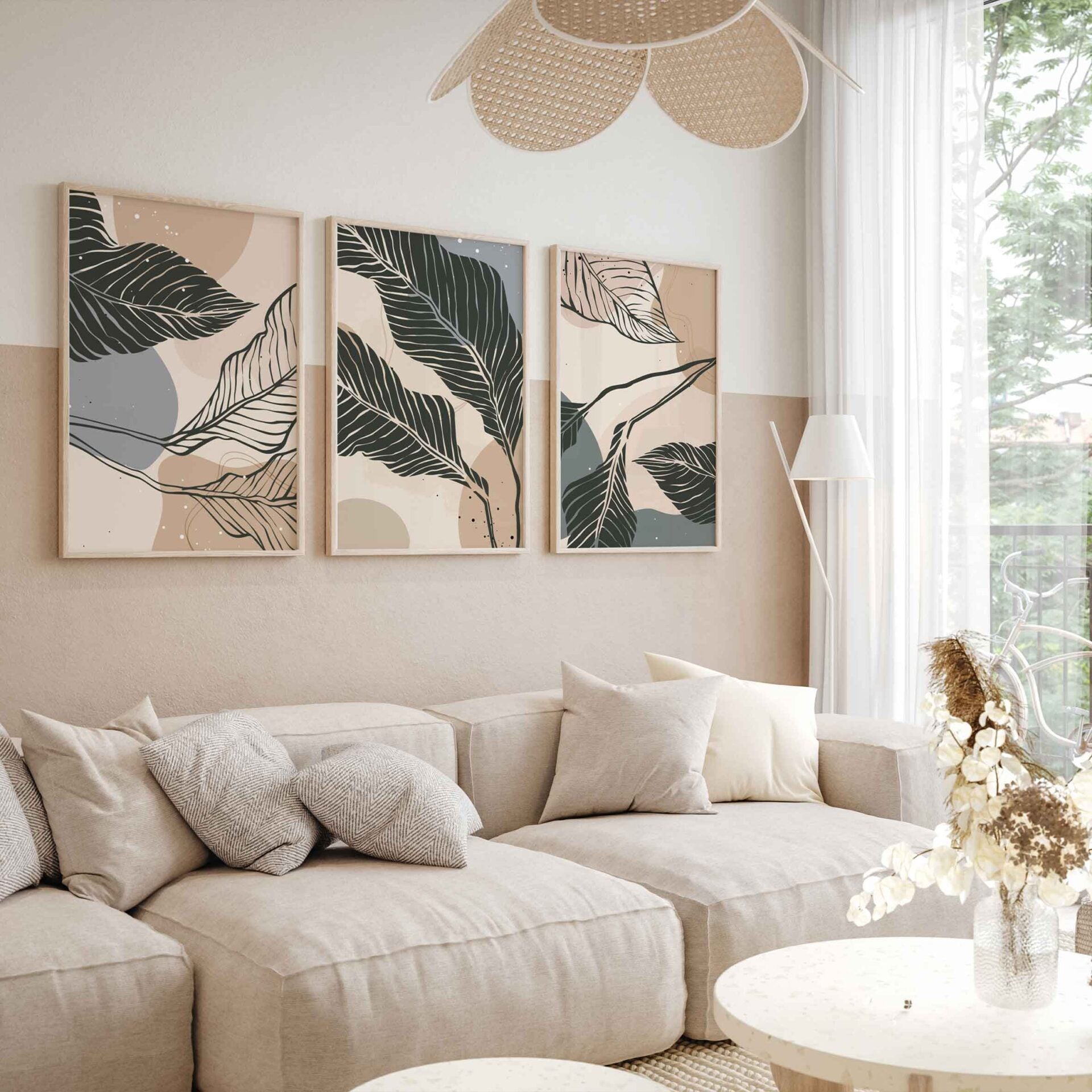 Botanical Line Wall Art