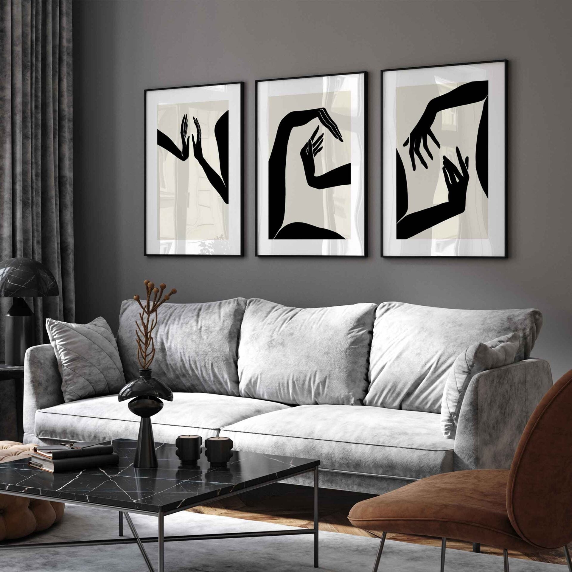 Abstract Figurative Wall Art