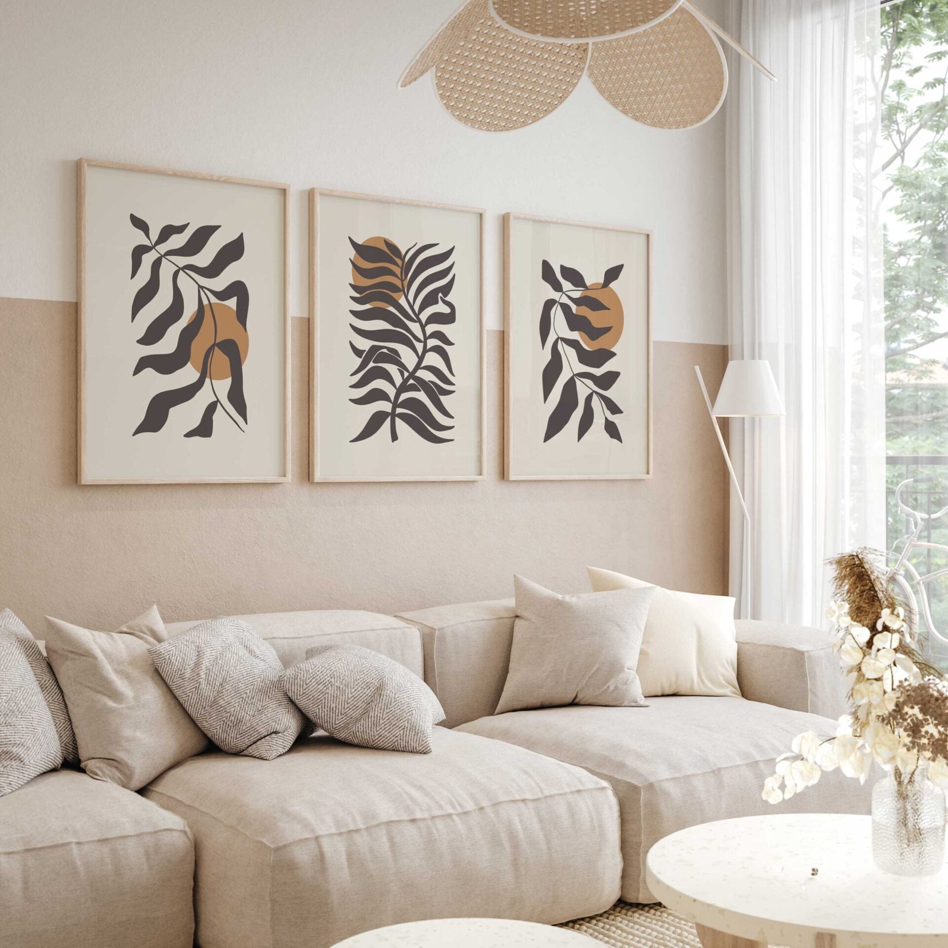 Floral Abstract Wall Art