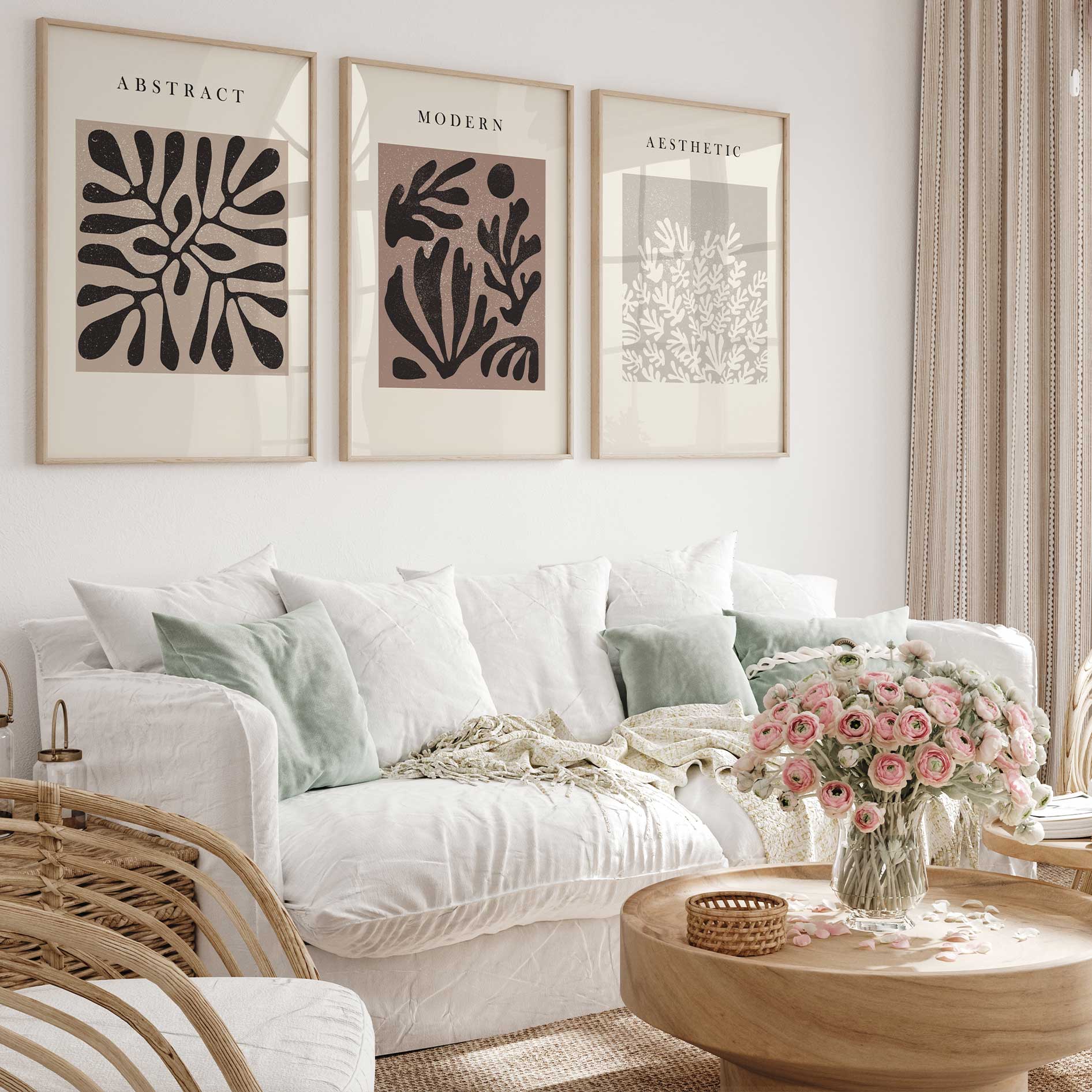 Abstract Modern Aesthetic Wall Art