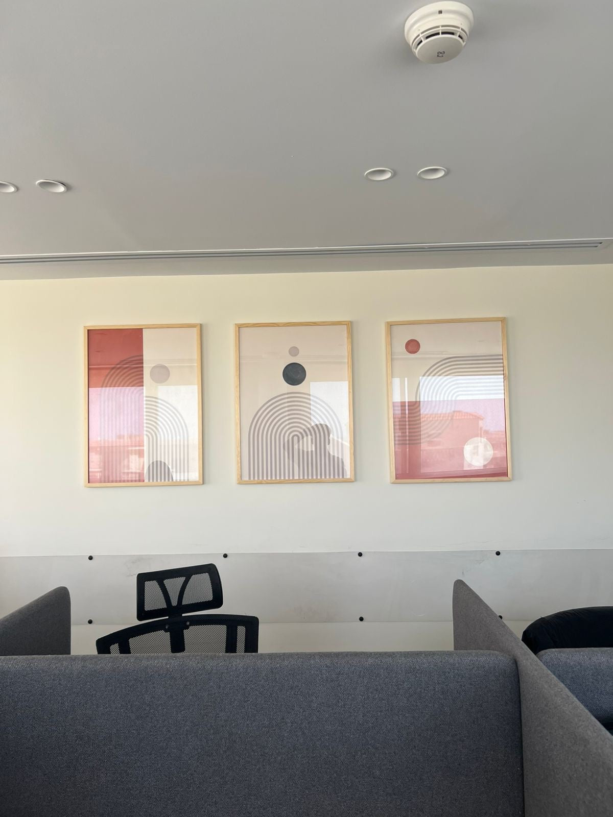 Geometric Trio Wall Art