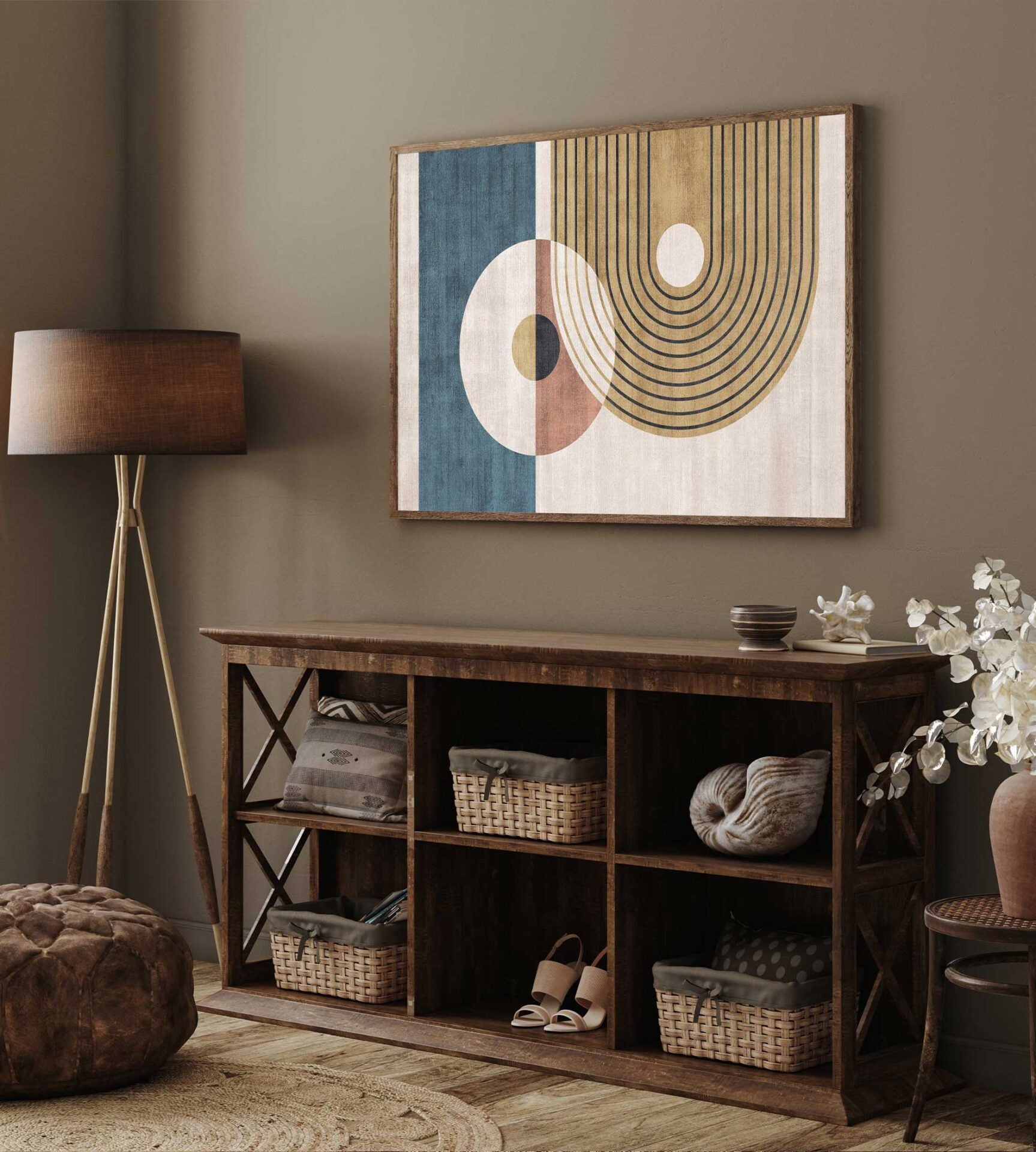 Balance Flow Vol.2 Framed Canvas