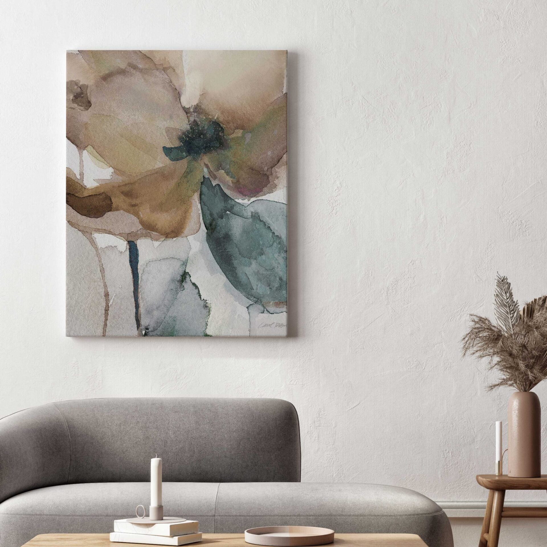 Natural Flower Abstract Wall Art