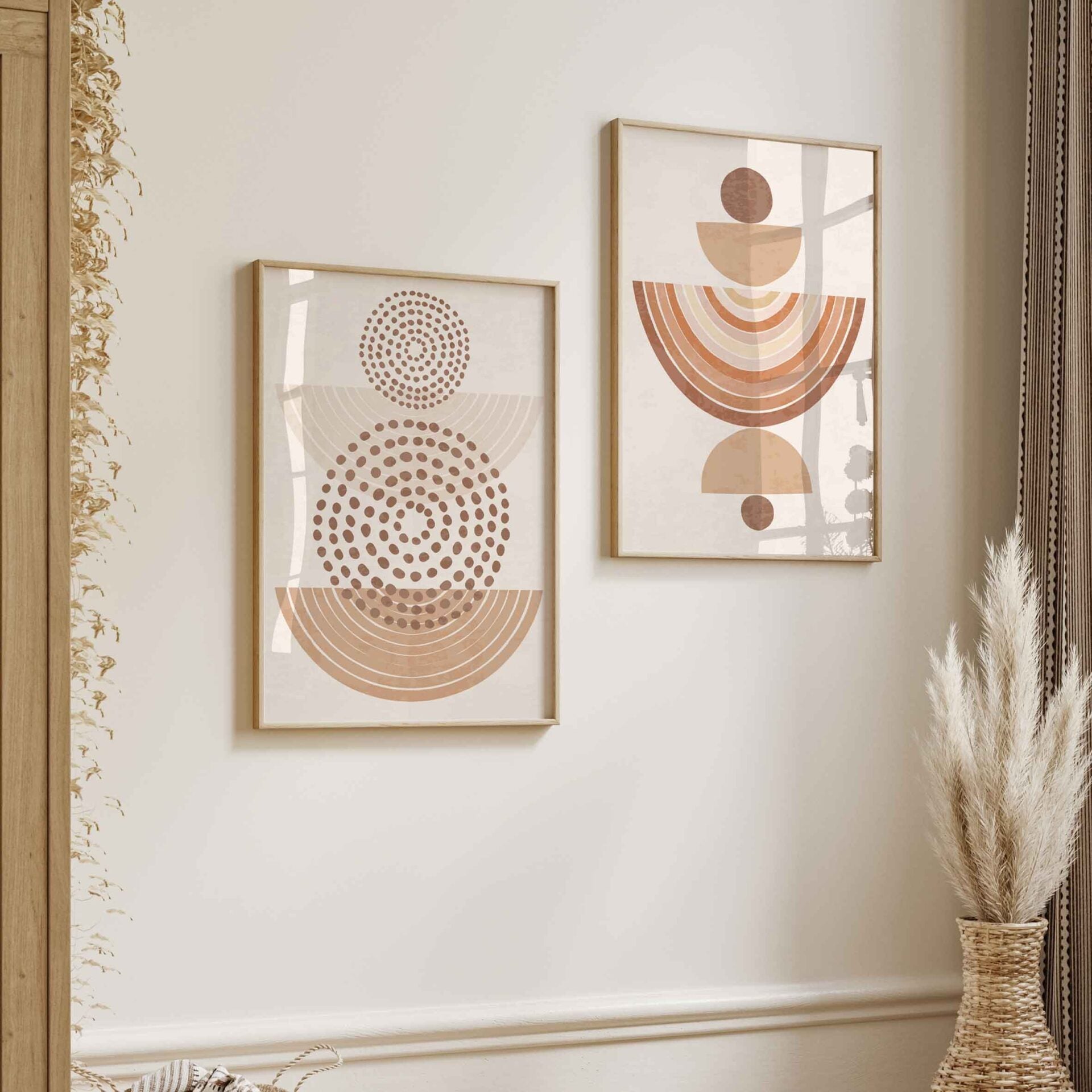 Abstract Shapes Wall Art