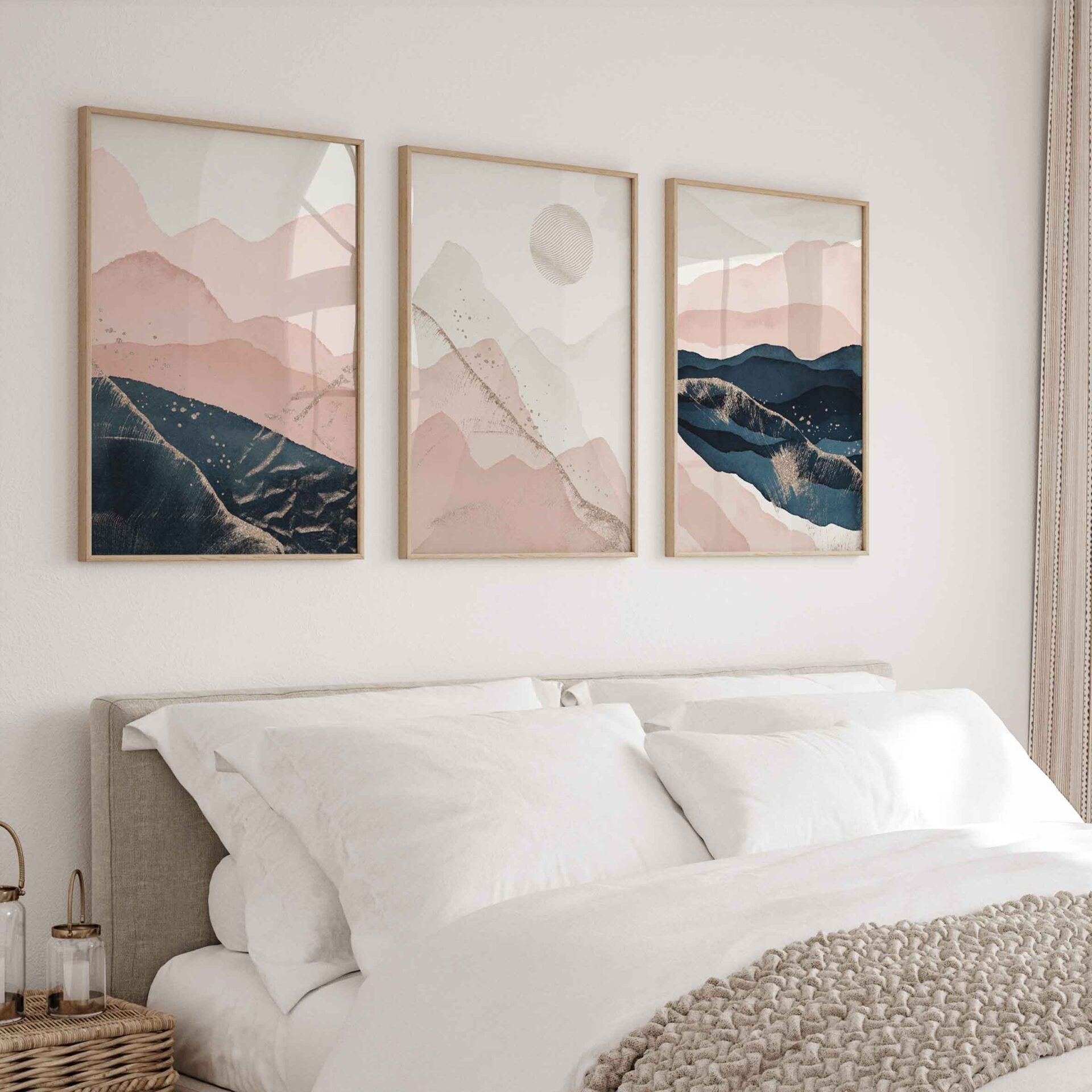 Pink Contemporary Wall Art
