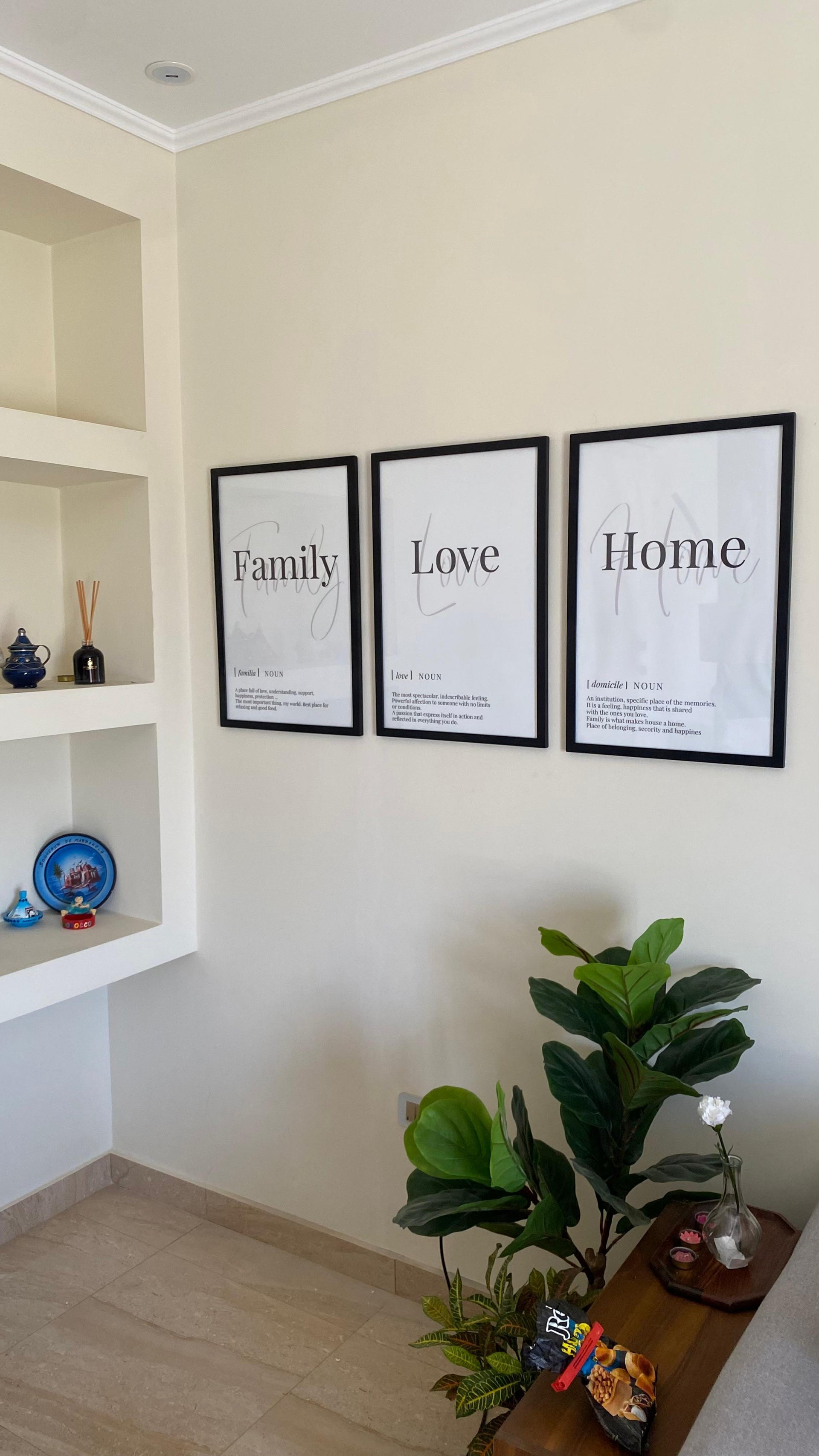 Black and White Quotes Wall Art