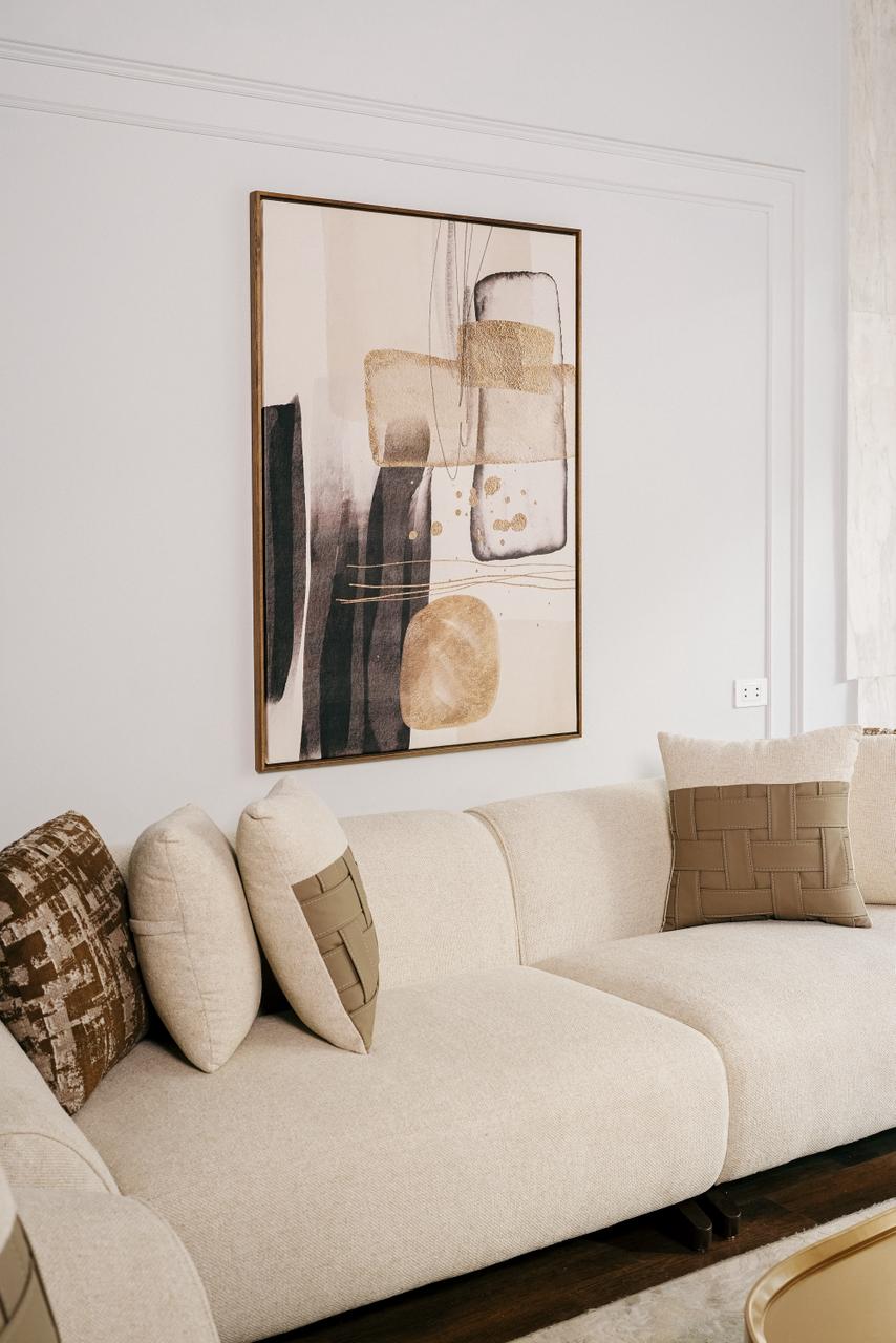 Golden Touch Framed Canvas