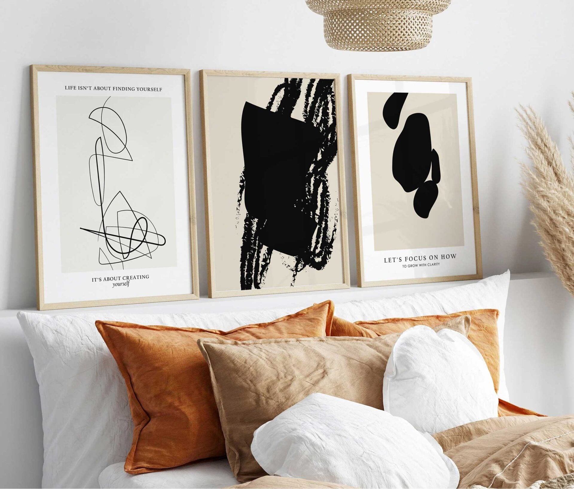 Modern Shapes , Wall Art