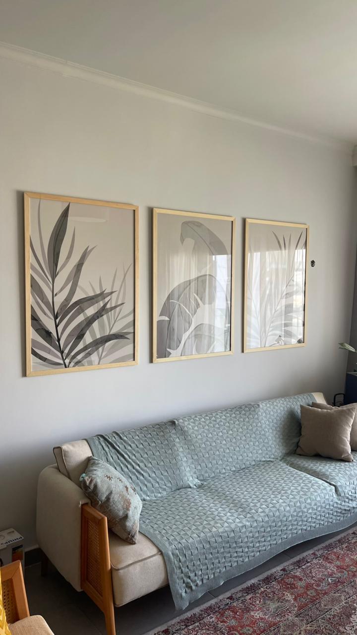 Muted Tropical Wall Art