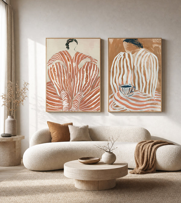 Quiet Elegance Vol.2 Framed Canvas