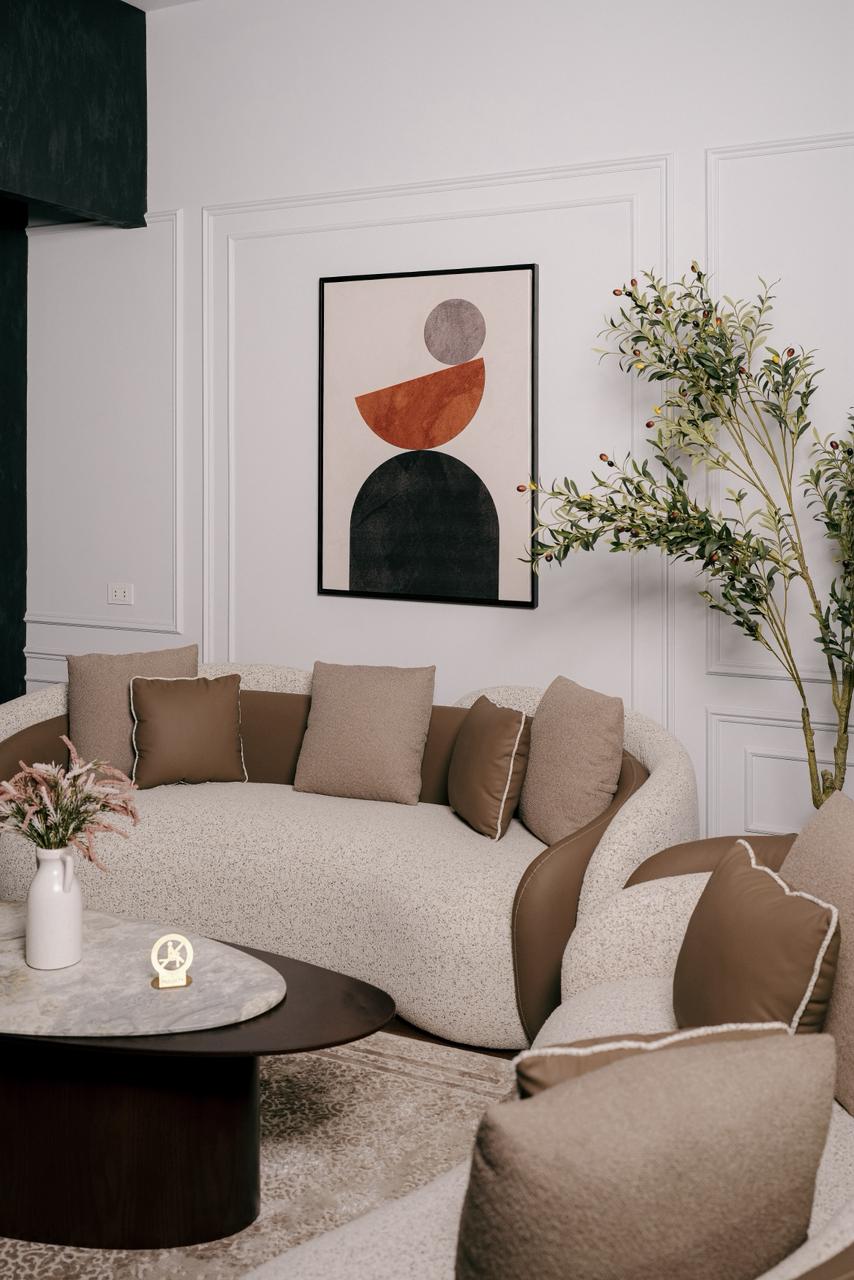 Stacked Stones Framed Canvas