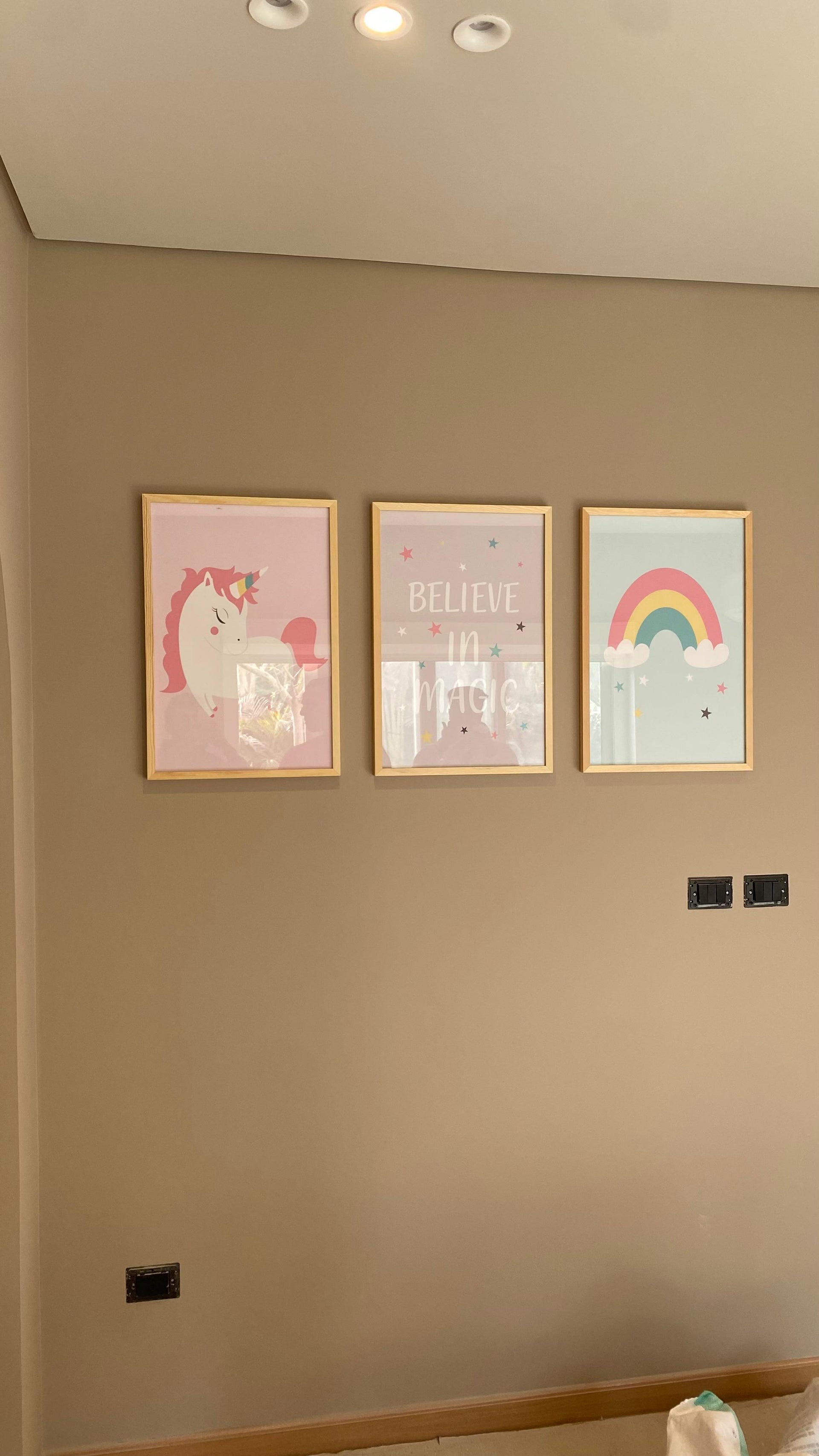 Unicorn ,Rainbow Wall Art