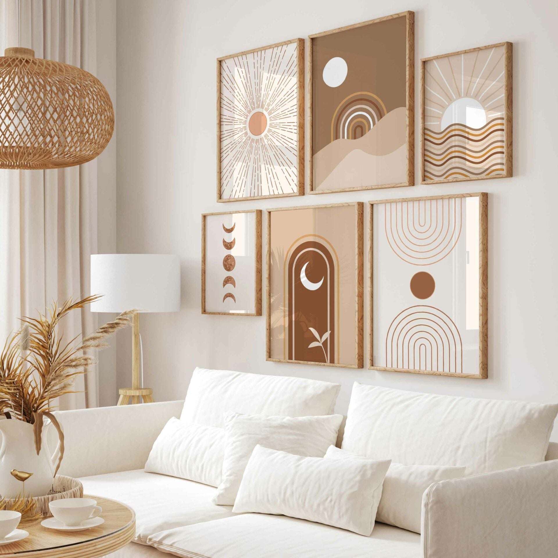 Abstract Wall Set