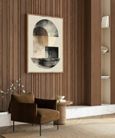 Bohemian Abstract Framed Canvas