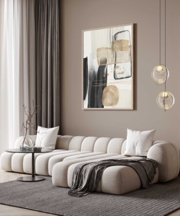 Golden Touch Framed Canvas