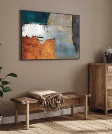 Urban Horizon Framed Canvas