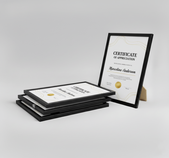 Luna Photo Frames - Set of 4 - Image 2